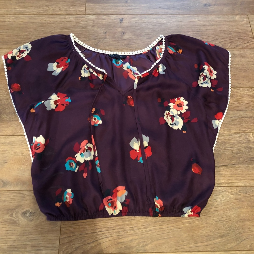 Purple summer tee - Picture 1 of 2
